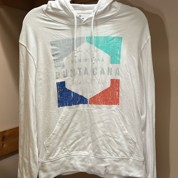 Punta Cana Hooded Long Sleeve T Shirt - Picture 1 of 3